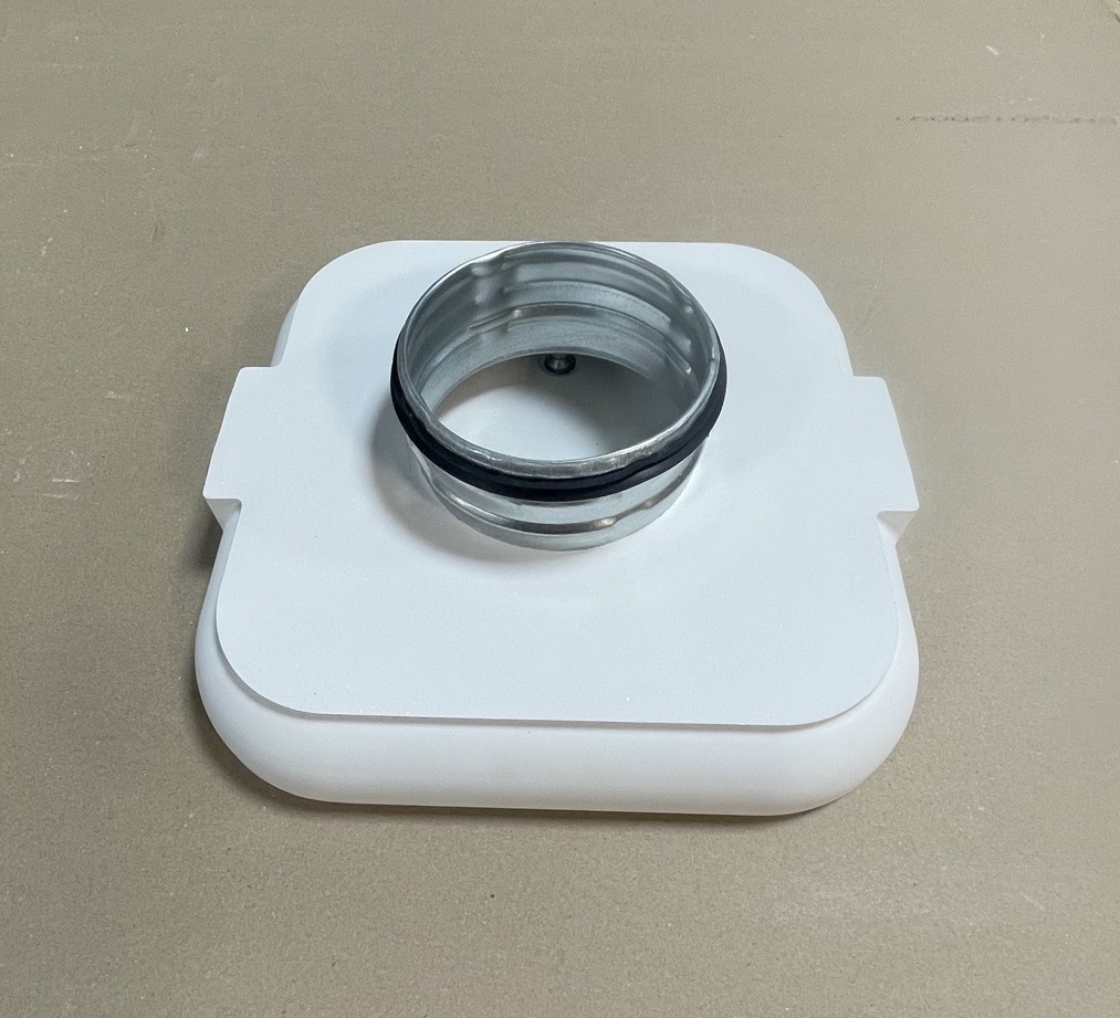 Диффузор под покраску скрытого монтажа SECRET SOFT FRAME D125мм