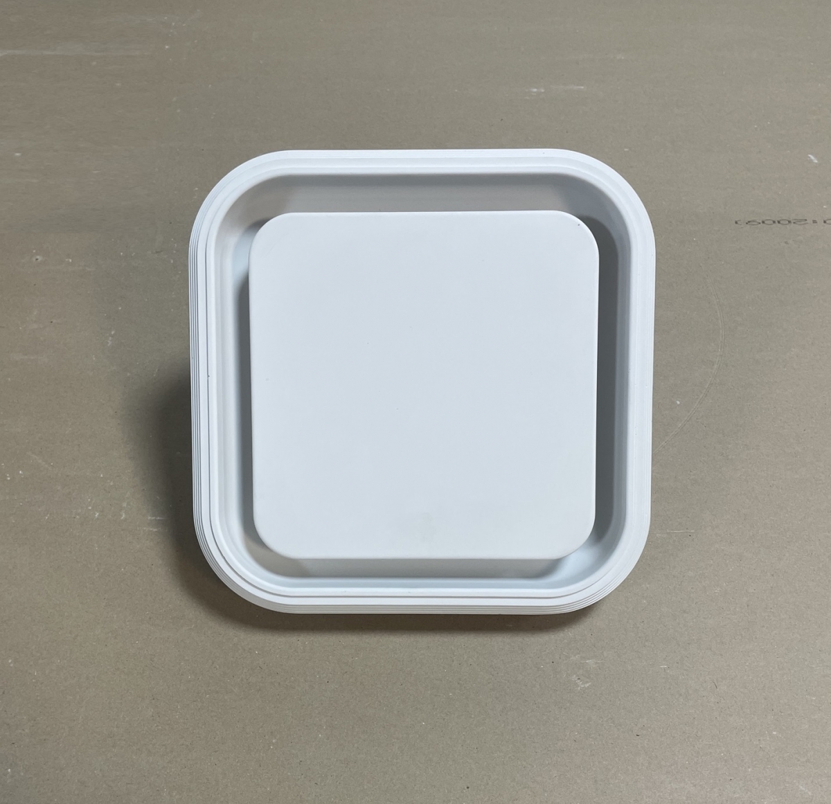 Диффузор под покраску скрытого монтажа SECRET SOFT FRAME D160мм